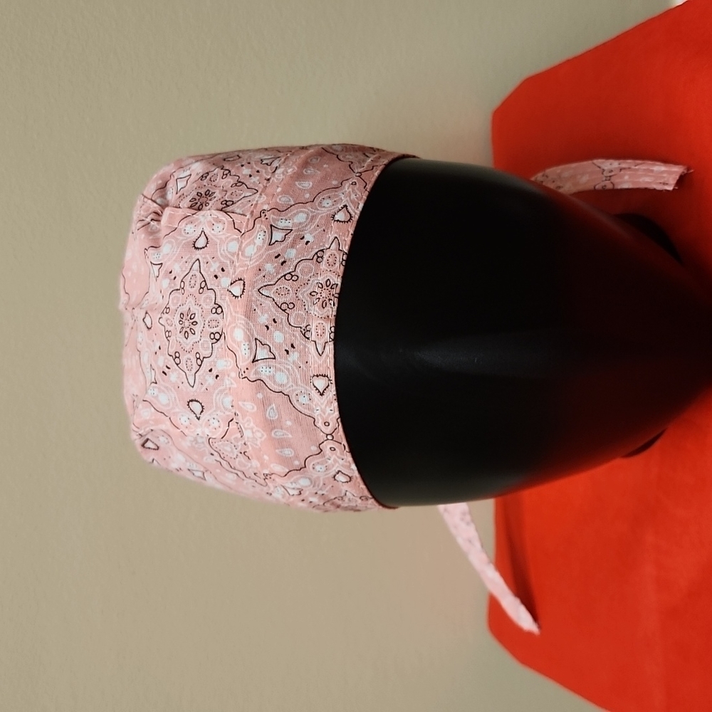 Pink Paisley Headwrap